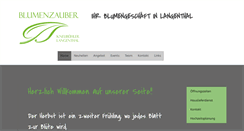 Desktop Screenshot of blumenzauber-kneubuehler.ch